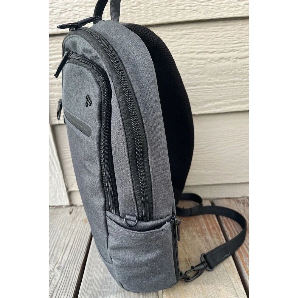 Nice! Travelon Anti-Theft Urban Sling Bag RFID Pocket - Gray